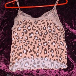 Leopard Print Tank Top
